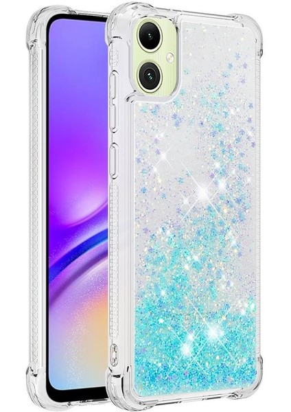 Samsung Galaxy A05 Quicksand Tpu Koruyucu Sıvı Temizle İçin Telefon Kılıfı (Yurt Dışından)