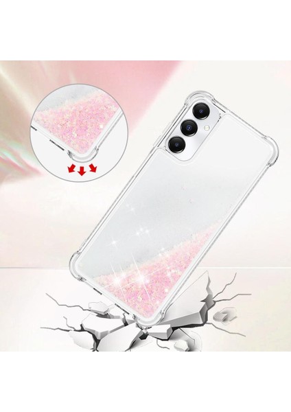 Samsung Galaxy A05S Sıvı Açık Akan Glitter Sparkle İçin Telefon Kılıfı (Yurt Dışından) modelleri