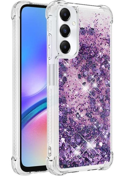 Samsung Galaxy A05S Sıvı Açık Akan Glitter Sparkle İçin Telefon Kılıfı (Yurt Dışından)