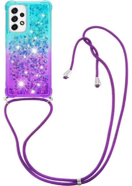 Ayrılıkçı Emniyet Klipsi ile Samsung Galaxy A53 5g İçin Quicksand Telefon Kılıfı (Yurt Dışından)