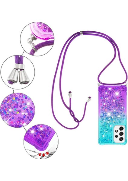 Ayrılıkçı Emniyet Klipsi ile Samsung Galaxy A53 5g İçin Quicksand Telefon Kılıfı (Yurt Dışından) indirimleri