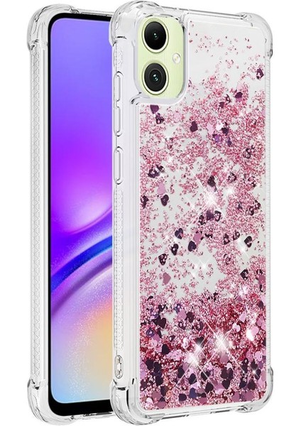 Samsung Galaxy A05 Quicksand Tpu Koruyucu Sıvı Temizle İçin Telefon Kılıfı (Yurt Dışından)