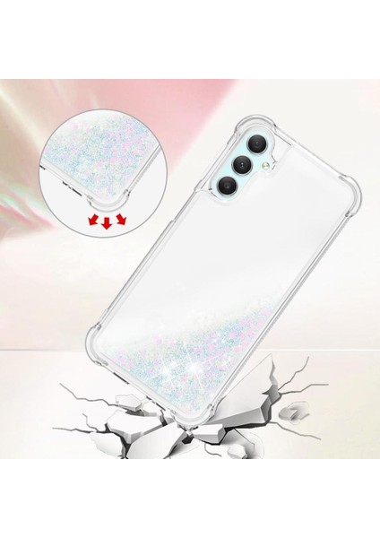 Samsung Galaxy A24 4g Quicksand Glitter Sparkle Sevimli Tpu İçin Telefon Kılıfı (Yurt Dışından) modelleri
