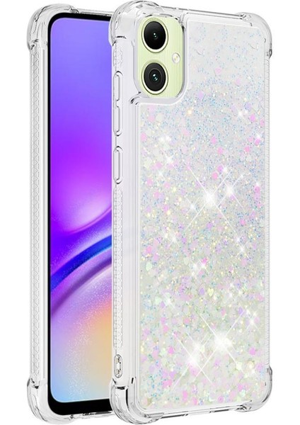 Samsung Galaxy A05 Quicksand Tpu Koruyucu Sıvı Temizle İçin Telefon Kılıfı (Yurt Dışından)