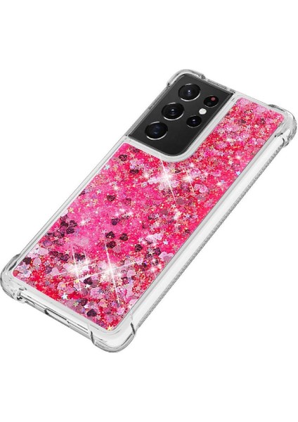 Samsung Galaxy S21 Ultra 5g Glitter Sparkle Sevimli Quicksand İçin Telefon Kılıfı (Yurt Dışından) indirimleri