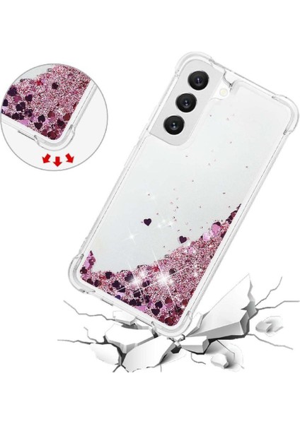 Samsung Galaxy S22 Tpu Koruyucu Quicksand Sıvı Temizle İçin Telefon Kılıfı (Yurt Dışından) fiyatları