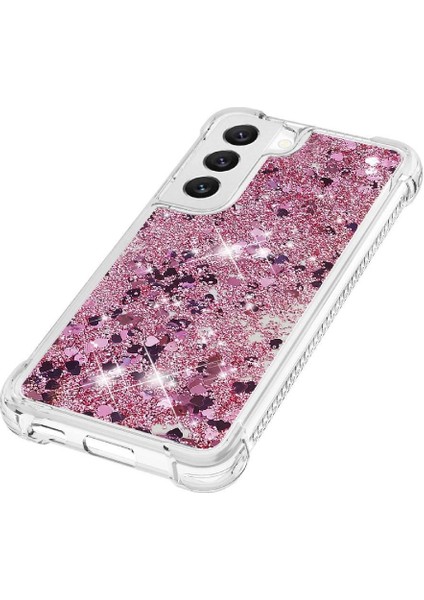 Samsung Galaxy S22 Tpu Koruyucu Quicksand Sıvı Temizle İçin Telefon Kılıfı (Yurt Dışından) modelleri