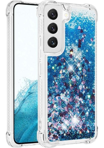 Samsung Galaxy S22 Tpu Koruyucu Quicksand Sıvı Temizle İçin Telefon Kılıfı (Yurt Dışından)