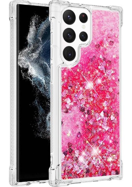 Samsung Galaxy S22 Ultra Darbeye Dayanıklı Tpu Koruyucu Sıvı İçin Telefon Kılıfı (Yurt Dışından)