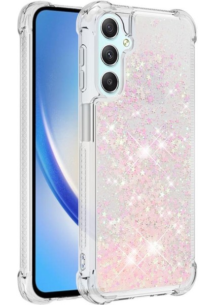 Samsung Galaxy A25 5g Darbeye Dayanıklı Sıvı Berrak Akan Tpu İçin Telefon Kılıfı (Yurt Dışından)