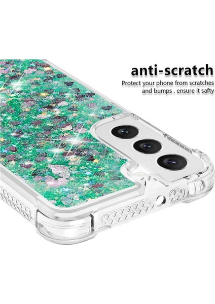 Samsung Galaxy S22 Tpu Koruyucu Quicksand Sıvı Temizle İçin Telefon Kılıfı (Yurt Dışından) modelleri