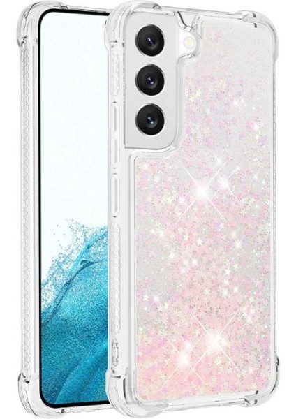 Samsung Galaxy S22 Tpu Koruyucu Quicksand Sıvı Temizle İçin Telefon Kılıfı (Yurt Dışından)