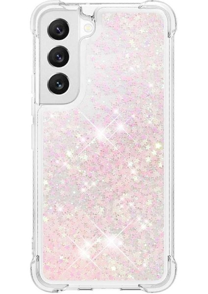 Samsung Galaxy S22 Tpu Koruyucu Quicksand Sıvı Temizle İçin Telefon Kılıfı (Yurt Dışından) modelleri