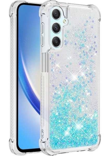 Samsung Galaxy A25 5g Darbeye Dayanıklı Sıvı Berrak Akan Tpu İçin Telefon Kılıfı (Yurt Dışından)