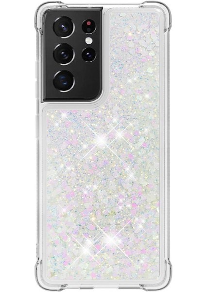 Samsung Galaxy S21 Ultra 5g Glitter Sparkle Sevimli Quicksand İçin Telefon Kılıfı (Yurt Dışından) fiyatları