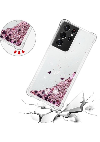 Samsung Galaxy S21 Ultra 5g Glitter Sparkle Sevimli Quicksand İçin Telefon Kılıfı (Yurt Dışından) fiyatları