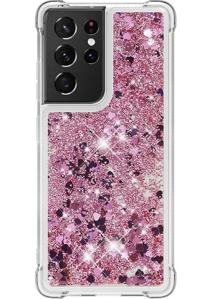 Samsung Galaxy S21 Ultra 5g Glitter Sparkle Sevimli Quicksand İçin Telefon Kılıfı (Yurt Dışından) indirimleri