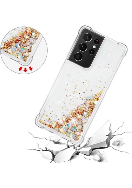 Samsung Galaxy S21 Ultra 5g Glitter Sparkle Sevimli Quicksand İçin Telefon Kılıfı (Yurt Dışından) fırsatları