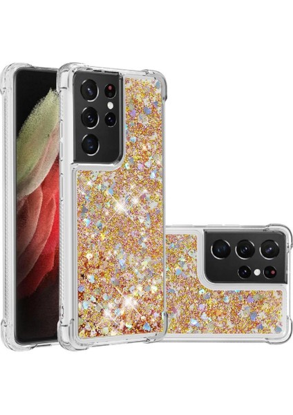 Samsung Galaxy S21 Ultra 5g Glitter Sparkle Sevimli Quicksand İçin Telefon Kılıfı (Yurt Dışından) indirimleri