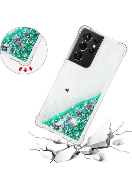 Samsung Galaxy S21 Ultra 5g Glitter Sparkle Sevimli Quicksand İçin Telefon Kılıfı (Yurt Dışından) fiyatları