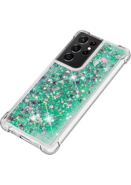 Samsung Galaxy S21 Ultra 5g Glitter Sparkle Sevimli Quicksand İçin Telefon Kılıfı (Yurt Dışından) indirimleri
