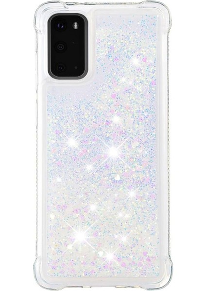 Samsung Galaxy S20 Sıvı Temizle Akan Glitter Sparkle Tpu İçin Telefon Kılıfı (Yurt Dışından) fiyatları