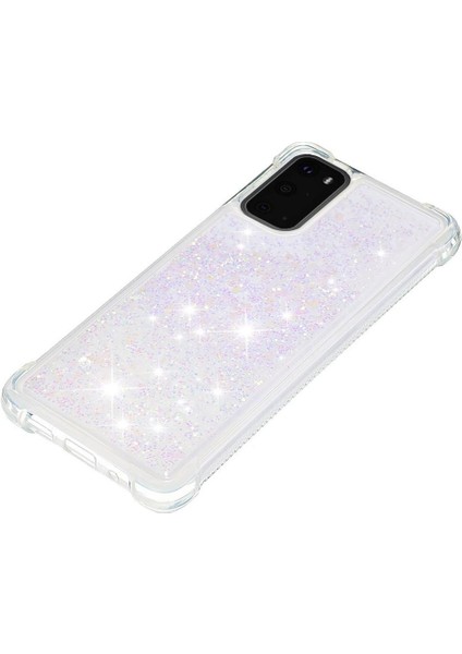 Samsung Galaxy S20 Sıvı Temizle Akan Glitter Sparkle Tpu İçin Telefon Kılıfı (Yurt Dışından) fırsatları