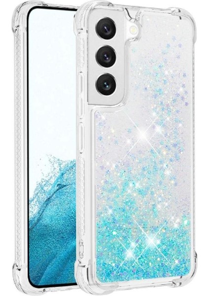 Samsung Galaxy S22 Tpu Koruyucu Quicksand Sıvı Temizle İçin Telefon Kılıfı (Yurt Dışından)