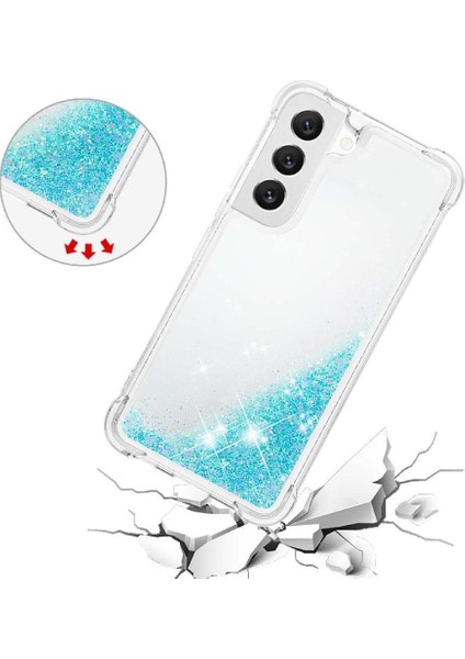 Samsung Galaxy S22 Tpu Koruyucu Quicksand Sıvı Temizle İçin Telefon Kılıfı (Yurt Dışından) fiyatları