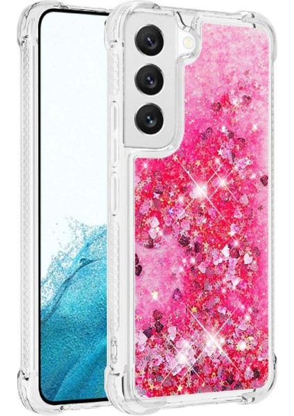 Samsung Galaxy S22 Tpu Koruyucu Quicksand Sıvı Temizle İçin Telefon Kılıfı (Yurt Dışından)