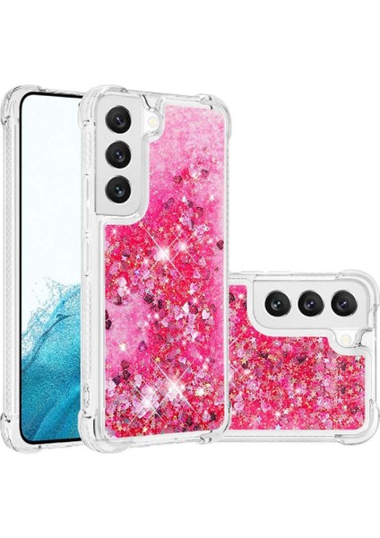 Samsung Galaxy S22 Tpu Koruyucu Quicksand Sıvı Temizle İçin Telefon Kılıfı (Yurt Dışından) modelleri