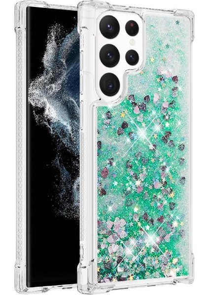 Samsung Galaxy S22 Ultra Darbeye Dayanıklı Tpu Koruyucu Sıvı İçin Telefon Kılıfı (Yurt Dışından)