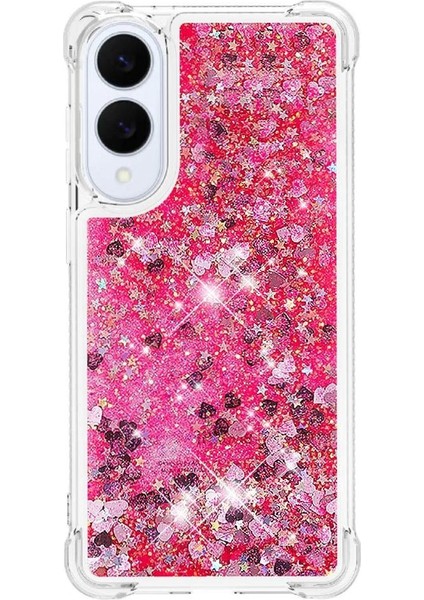 Samsung Galaxy S25 Kenar Tpu Koruyucu Darbeye Glitter İçin Telefon Kılıfı (Yurt Dışından) modelleri