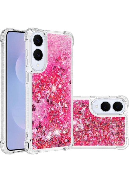 Samsung Galaxy S25 Kenar Tpu Koruyucu Darbeye Glitter İçin Telefon Kılıfı (Yurt Dışından) fırsatları