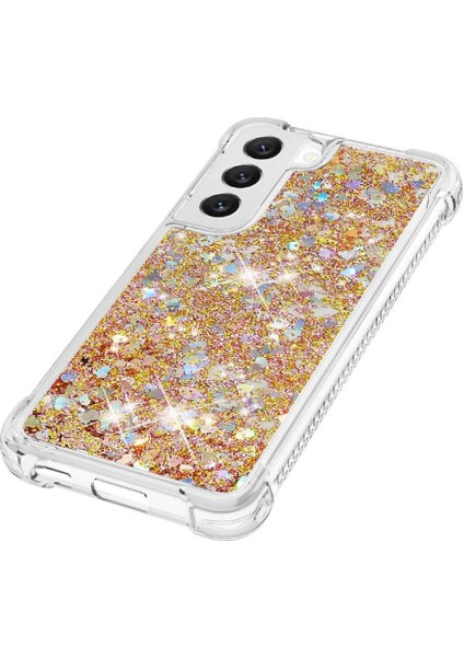Samsung Galaxy S22 Tpu Koruyucu Quicksand Sıvı Temizle İçin Telefon Kılıfı (Yurt Dışından) modelleri
