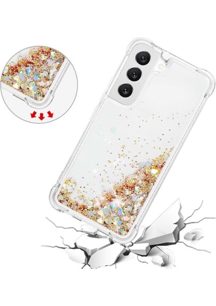 Samsung Galaxy S22 Tpu Koruyucu Quicksand Sıvı Temizle İçin Telefon Kılıfı (Yurt Dışından) fırsatları