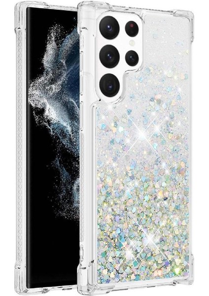 Samsung Galaxy S22 Ultra Darbeye Dayanıklı Tpu Koruyucu Sıvı İçin Telefon Kılıfı (Yurt Dışından)