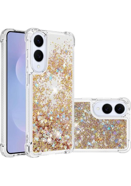 Samsung Galaxy S25 Kenar Tpu Koruyucu Darbeye Glitter İçin Telefon Kılıfı (Yurt Dışından) fırsatları