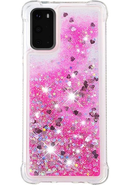 Samsung Galaxy S20 Sıvı Temizle Akan Glitter Sparkle Tpu İçin Telefon Kılıfı (Yurt Dışından) fiyatları