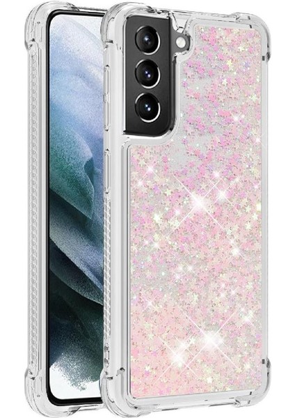 Samsung Galaxy S21 Plus Tpu Koruyucu Sıvı Temizle Akan İçin Telefon Kılıfı (Yurt Dışından)