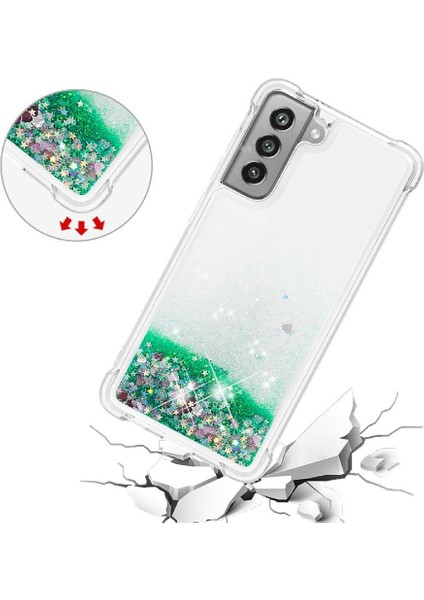 Samsung Galaxy S21 Fe Glitter Sparkle Sevimli Darbeye Dayanıklı Tpu İçin Telefon Kılıfı (Yurt Dışından) fiyatları
