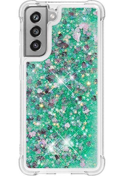 Samsung Galaxy S21 Fe Glitter Sparkle Sevimli Darbeye Dayanıklı Tpu İçin Telefon Kılıfı (Yurt Dışından) indirimleri