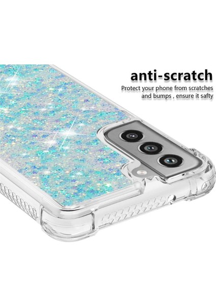 Samsung Galaxy S21 Fe Glitter Sparkle Sevimli Darbeye Dayanıklı Tpu İçin Telefon Kılıfı (Yurt Dışından) modelleri