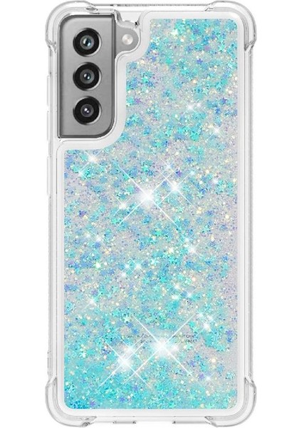 Samsung Galaxy S21 Fe Glitter Sparkle Sevimli Darbeye Dayanıklı Tpu İçin Telefon Kılıfı (Yurt Dışından) indirimleri