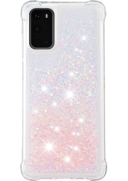 Samsung Galaxy S20 Sıvı Temizle Akan Glitter Sparkle Tpu İçin Telefon Kılıfı (Yurt Dışından) fiyatları