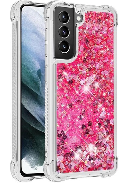 Samsung Galaxy S21 Plus Tpu Koruyucu Sıvı Temizle Akan İçin Telefon Kılıfı (Yurt Dışından)