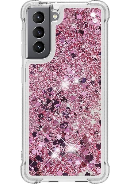 Samsung Galaxy S21 5g Quicksand Sıvı Temizle Akan Sevimli İçin Telefon Kılıfı (Yurt Dışından) fiyatları