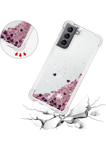 Samsung Galaxy S21 5g Quicksand Sıvı Temizle Akan Sevimli İçin Telefon Kılıfı (Yurt Dışından) fırsatları