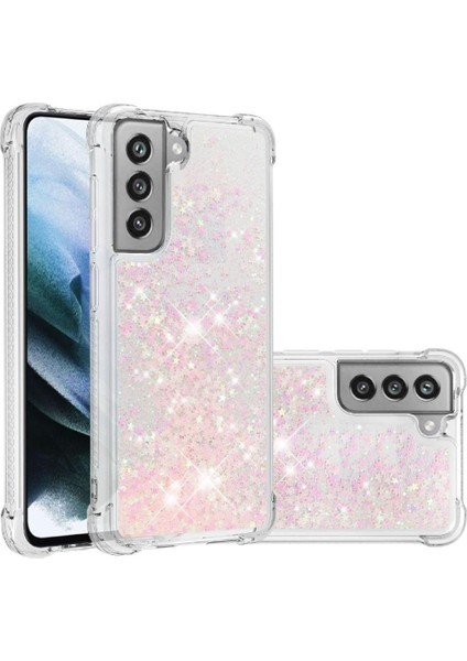 Samsung Galaxy S21 Fe Glitter Sparkle Sevimli Darbeye Dayanıklı Tpu İçin Telefon Kılıfı (Yurt Dışından) fırsatları