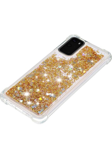 Samsung Galaxy S20 Sıvı Temizle Akan Glitter Sparkle Tpu İçin Telefon Kılıfı (Yurt Dışından) fırsatları
